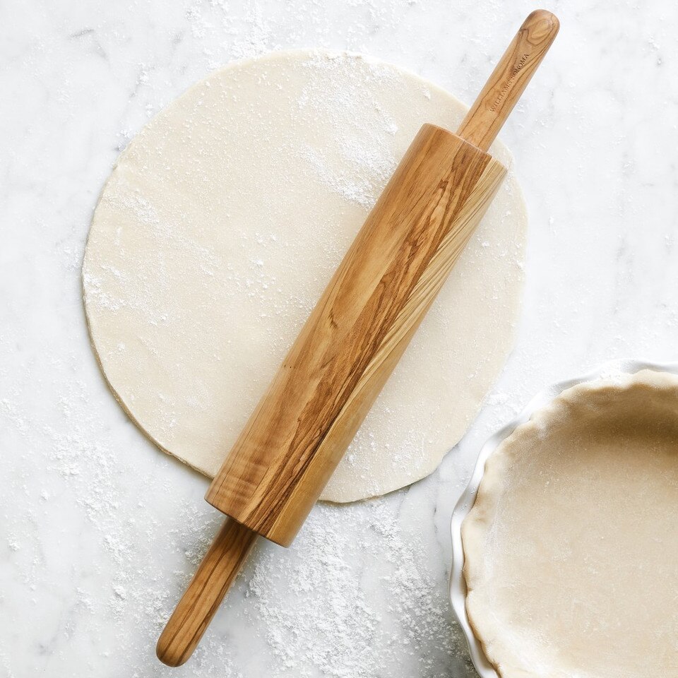 Williams Sonoma Barrel Olivewood Rolling Pin Williams Sonoma Australia
